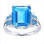 Blue Topaz Deco Ring 11647 0121 a main