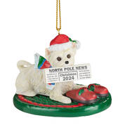 Dog Annual Ornament Westie 6428 0837 a main