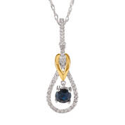 Sapphire Sensation 14kt Gold Diamond Pendant 11855 0011 a main