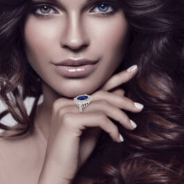 The Blue Star Statement Ring 11498 0014 m model