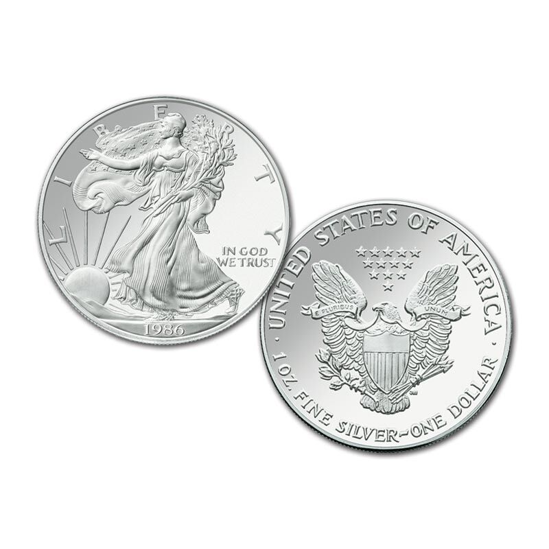 The Complete 20th Century American Silver Eagle Collection