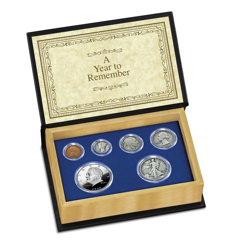 Birth Year Coin Set and Silver Bullion