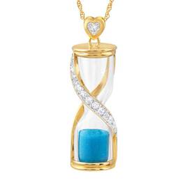 Stopping Time Birthstone Hourglass Pendant 2144 001 1 4