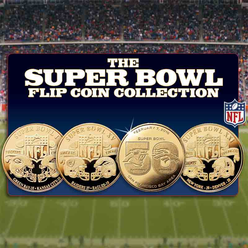 Super Bowl Flip Coin Collection