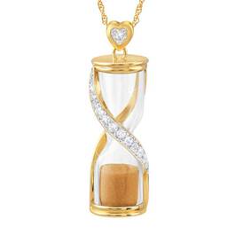 Stopping Time Birthstone Hourglass Pendant 2144 001 1 3