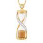 Stopping Time Birthstone Hourglass Pendant 2144 001 1 3