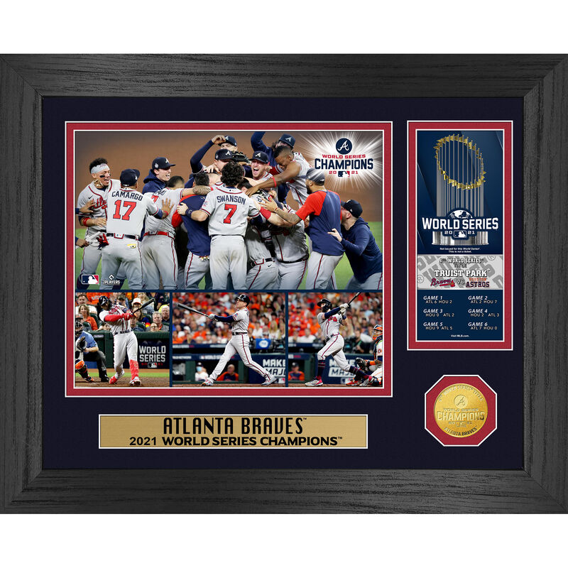 Atlanta Braves Fanatics Authentic Framed 15'' X 17'' 2022 National League  East Division Champions Collage