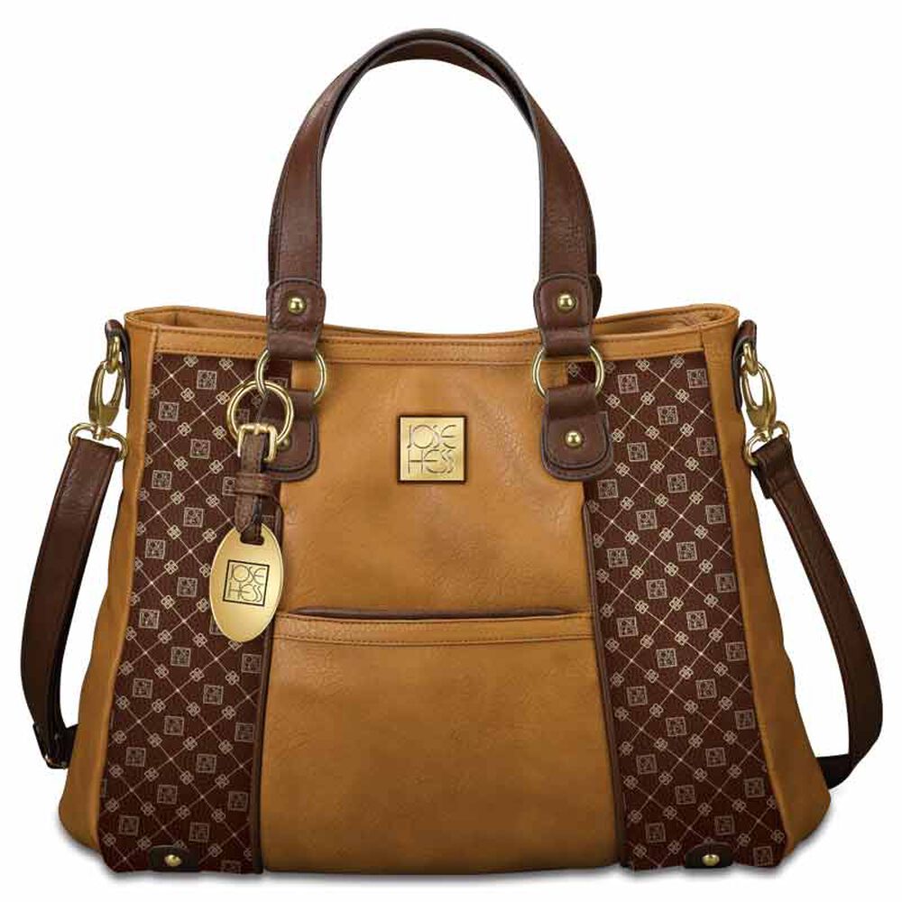 Personalized I Love You Handbag - Brown