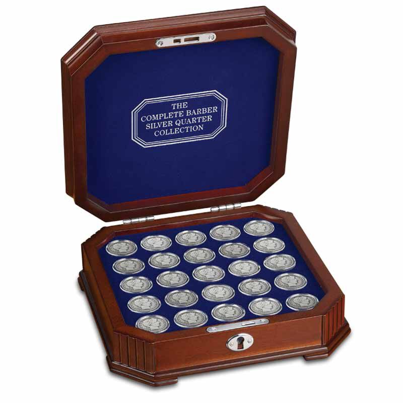 The Complete Barber Silver Quarter Collection