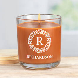 The Personalize Seasonal Candle Collection 11596 0015 c orange candle