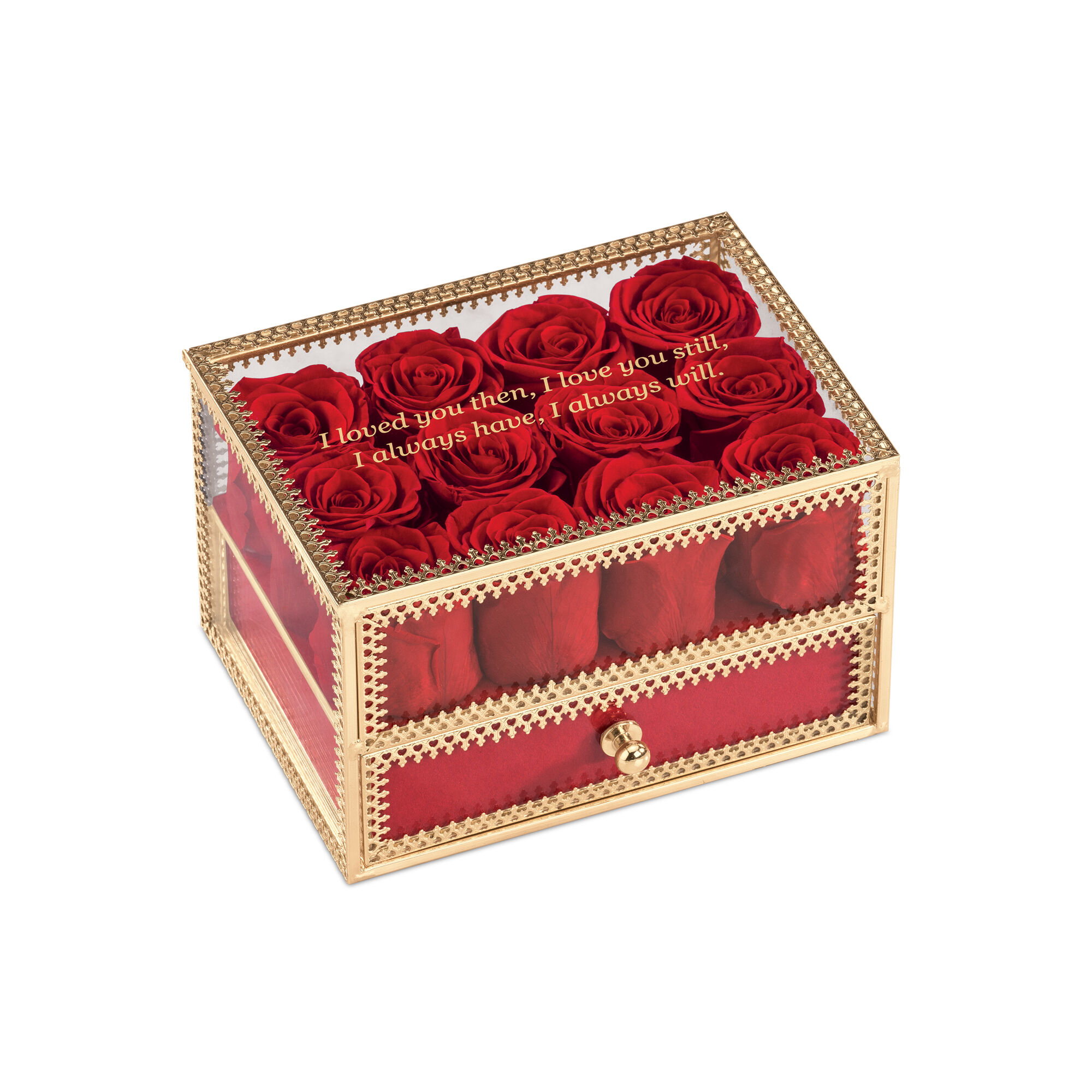 Miracle Roses Jewelry Box