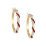 Birthstone Swirl Bracelet with FREE Matching Earrings 11615 0046 n earring