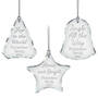 The Personalized Glass Ornament Set 10082 0026 a main