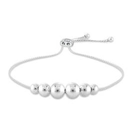 Silver Reflections Bolo Bead Bracelet 11622 0161 a main