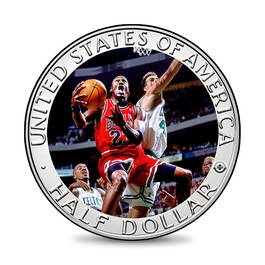 Michael Jordan half dollar collection 11582 0011 k 1998coin