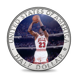 Michael Jordan half dollar collection 11582 0011 e 1992coin