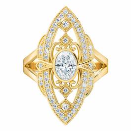 Vintage Elegance Art Deco Ring 6213 001 8 2