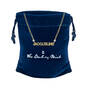 Personalized Dazzling Diamond Name Necklace 11109 0015 g gift pouch