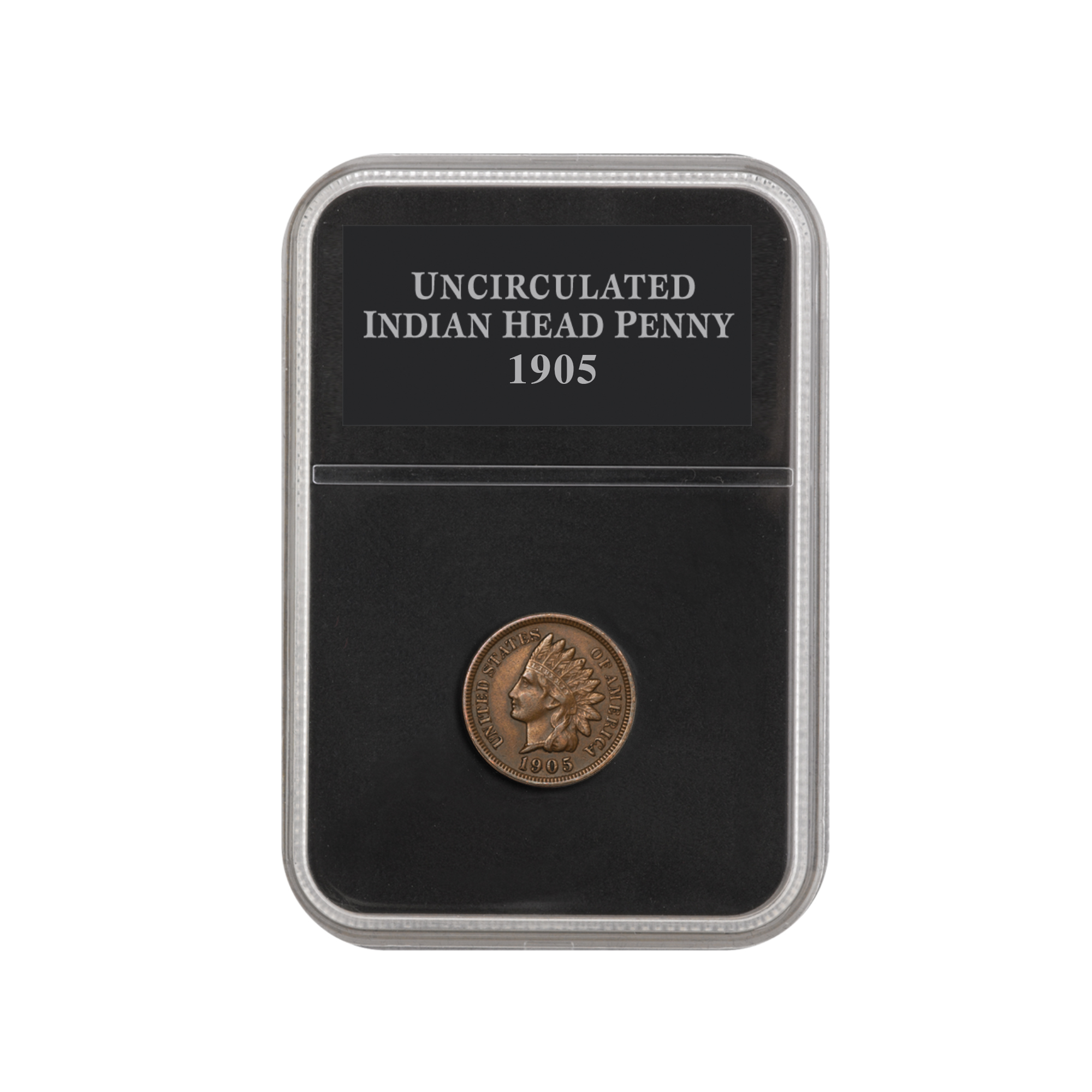 Uncirculated Indian Head Pennies   Uncirculated Indian Head Pennies 4514 0050 B Showpack 