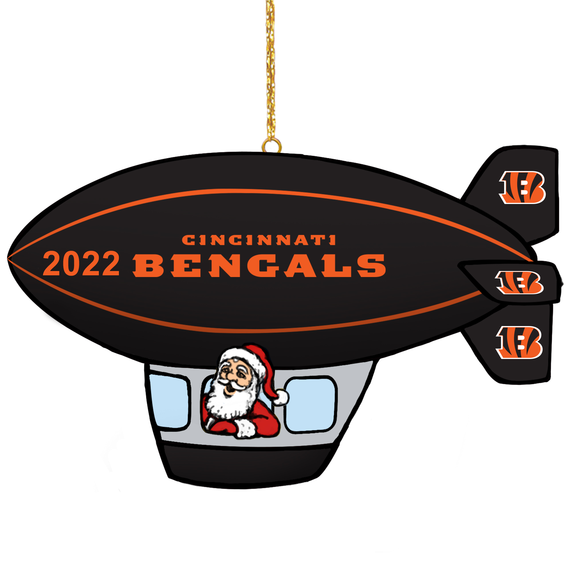 Cincinnati Bengals Helmet Ornament