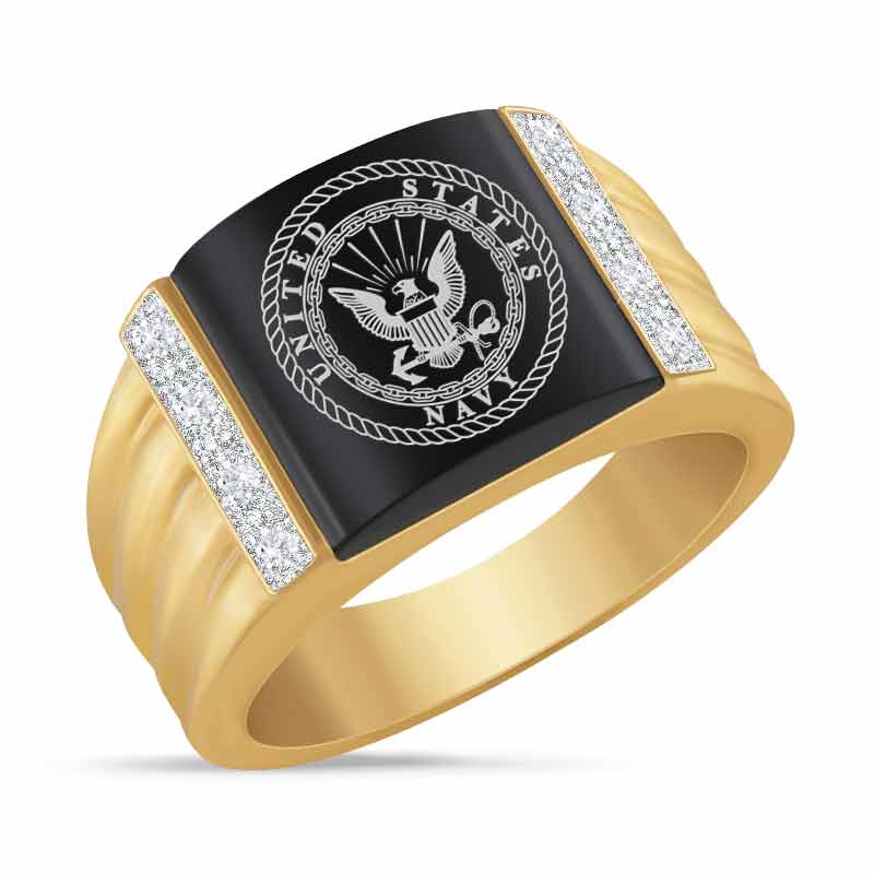 Navy Prestige Men's Ring