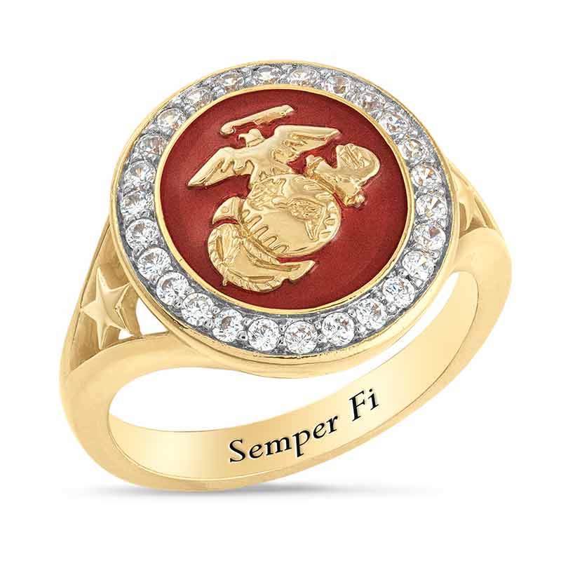 The U.S. Marines Women's Ring