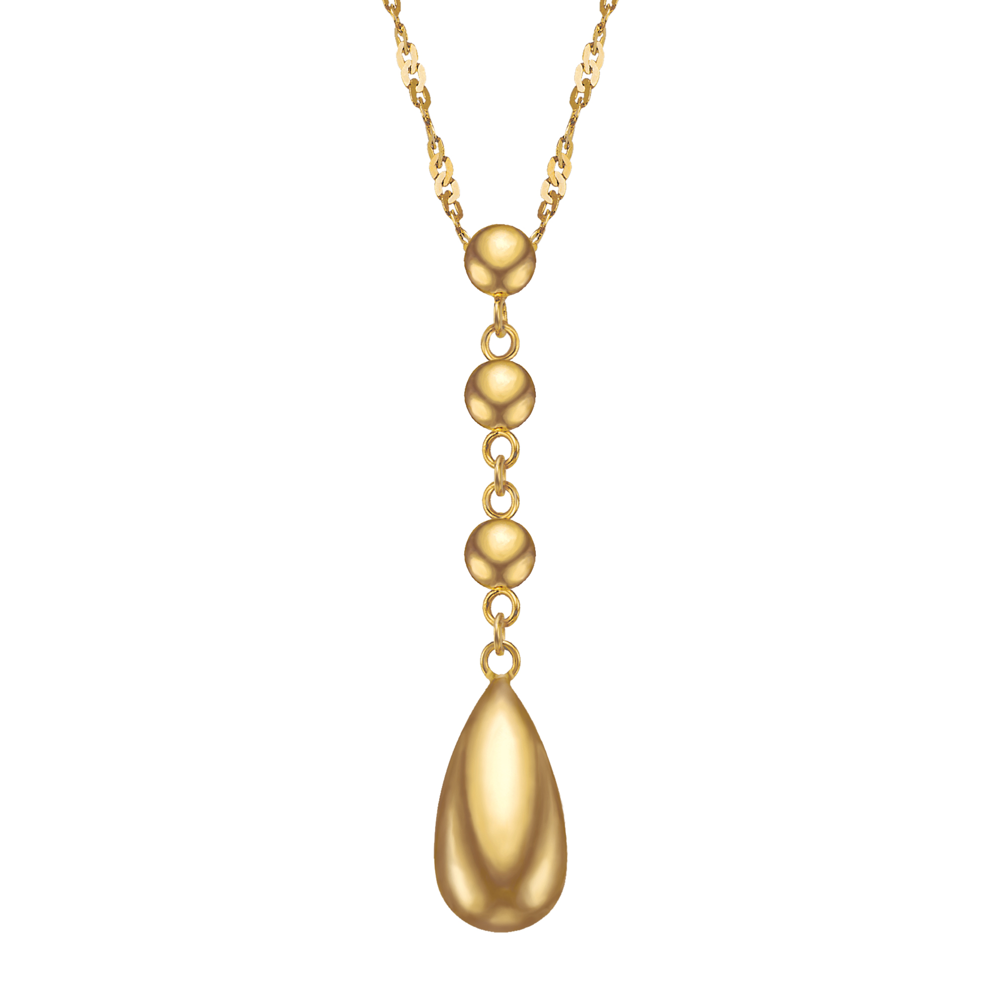 Drop of Gold 1kt Necklace