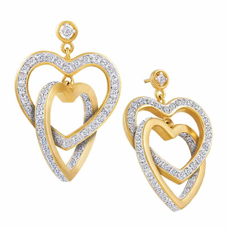 Together Always Diamond Earrings