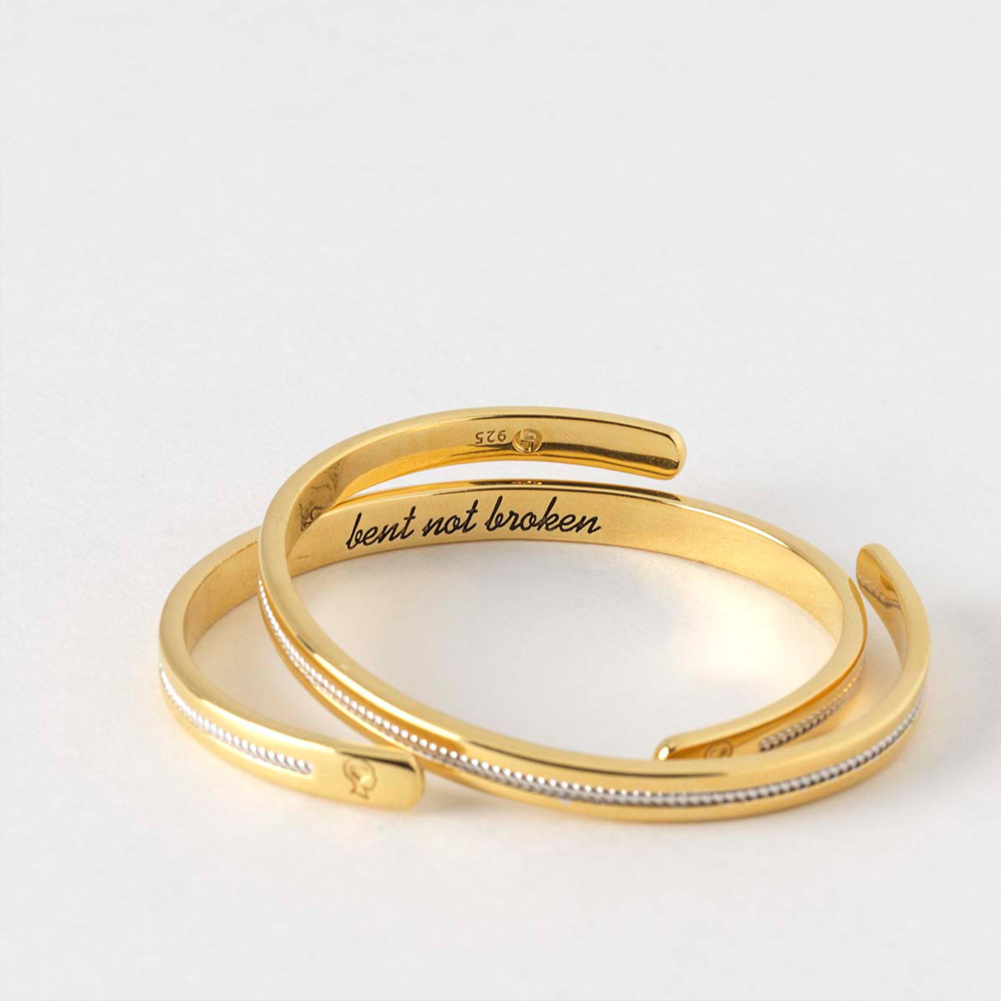 Bent Not Broken Bangle