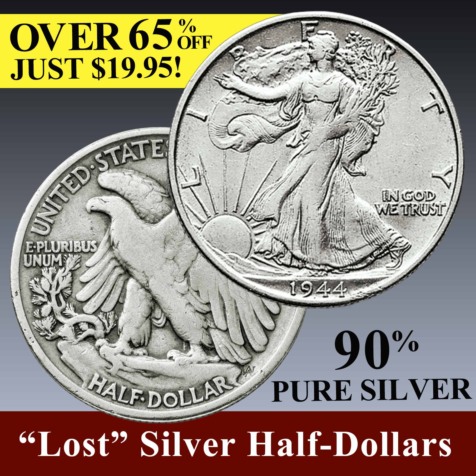 Silver Walking Liberty Half deals Dollar