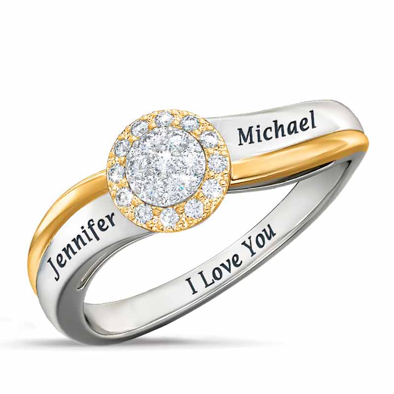 Love of a Lifetime Personalized Diamond Ring