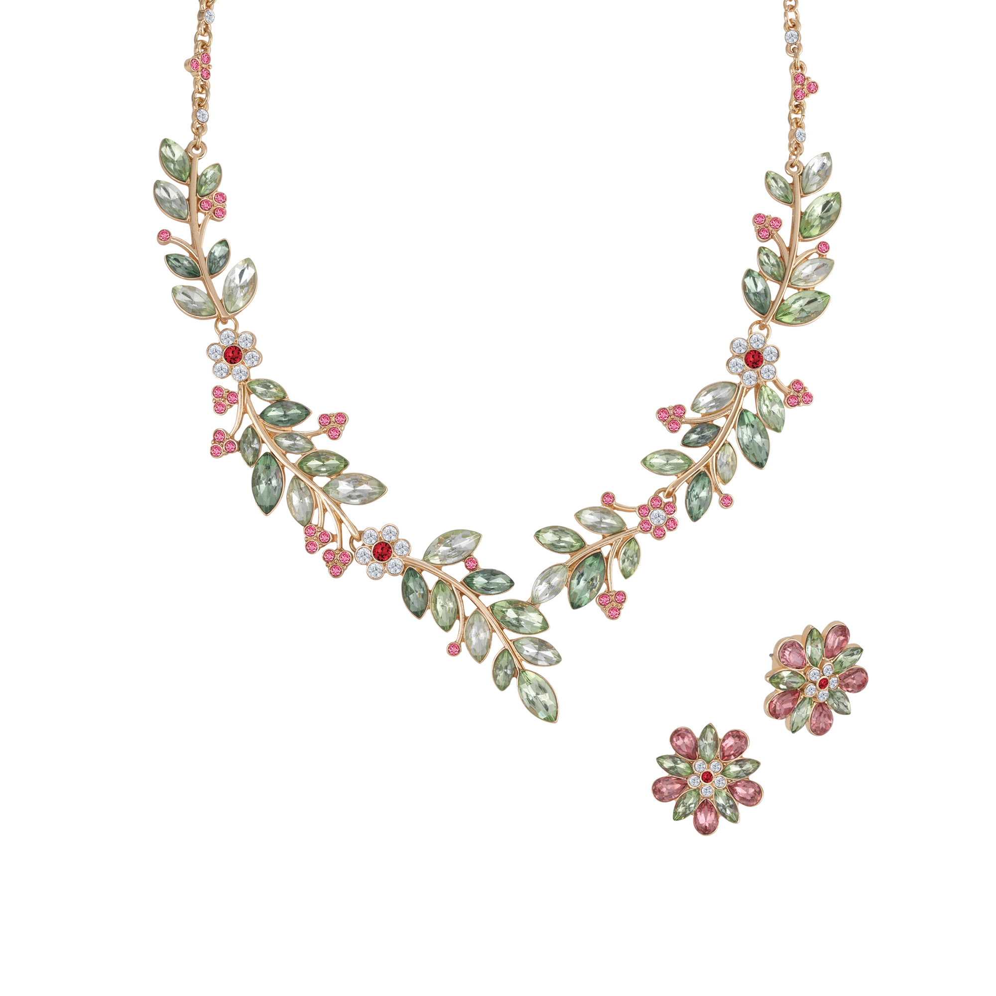 flower vine necklace