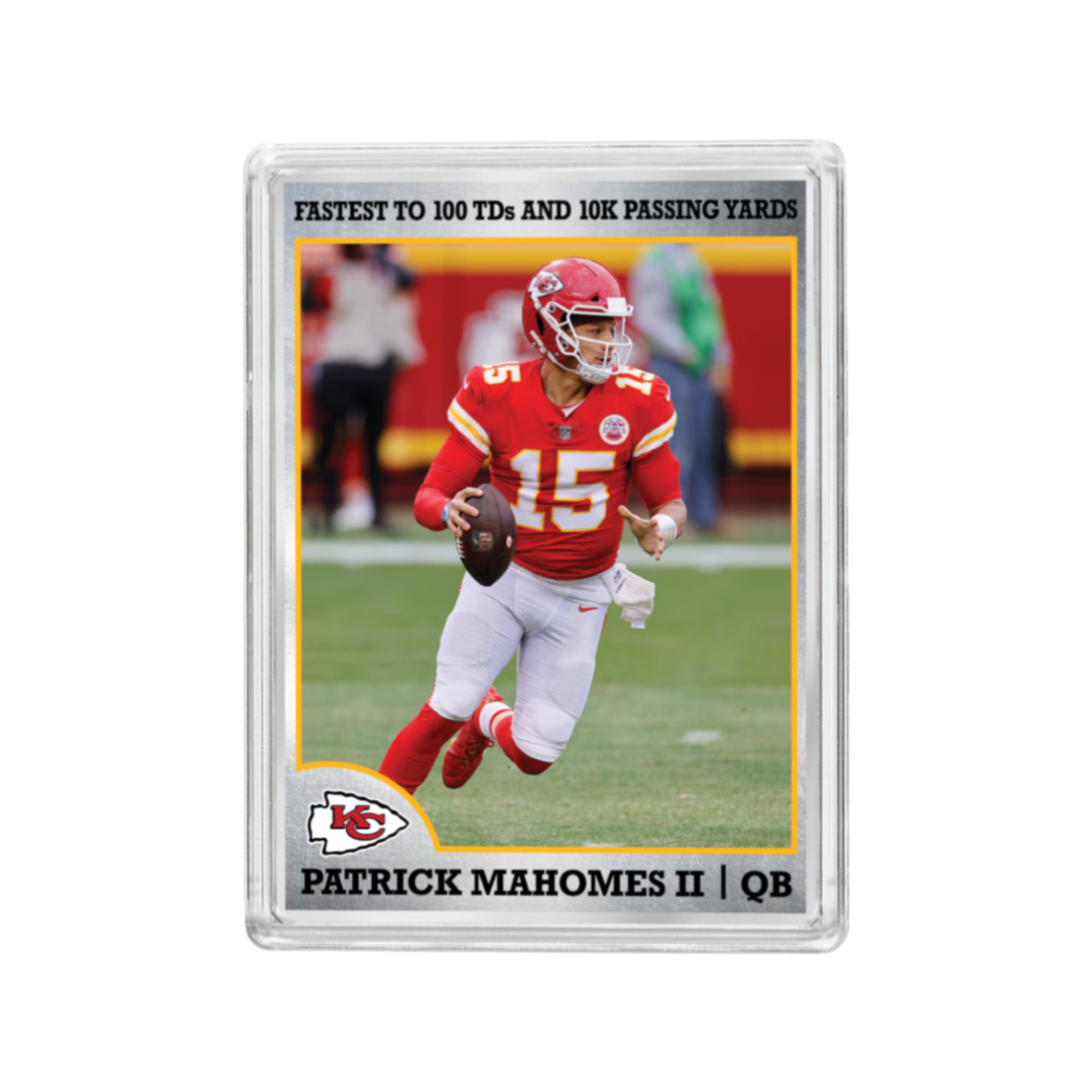 : 2019 Score Fantasy Stars #1 Patrick Mahomes II NM-MT