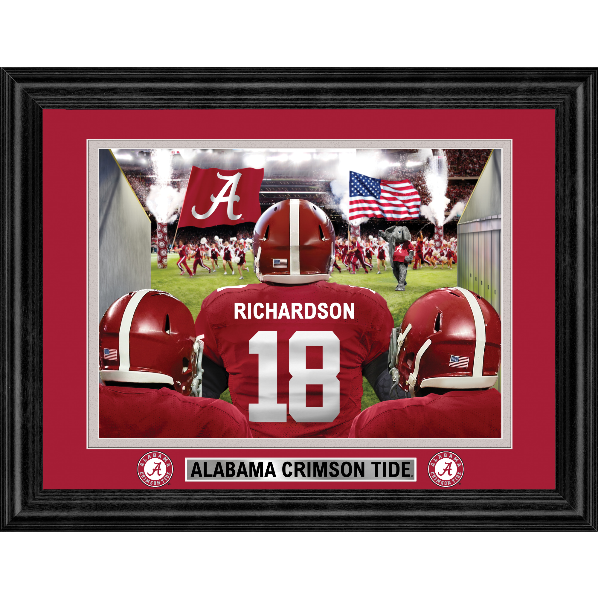 Alabama Crimson Tide Custom Name & Number College Football Jersey Red